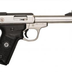 S&W - PISTOLET S&W 22 VICTORY CANON FILETE CAL.22LR 5,5" 10 COUPS