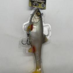 Leurre souple Fox rage replicant wobble Silver ghost 23cm