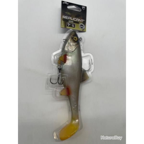 Leurre souple Fox rage replicant wobble Silver ghost 23cm