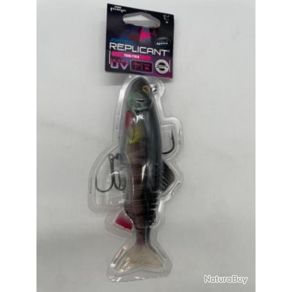 Leurre souple Fox rage replicant jointed Young perch 18cm