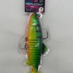 Leurre souple Fox rage replicant jointed firetiger 23cm