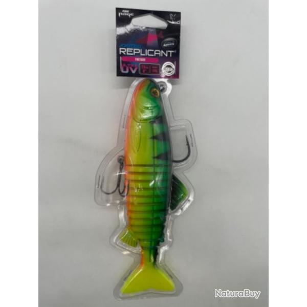 Leurre souple Fox rage replicant jointed firetiger 23cm