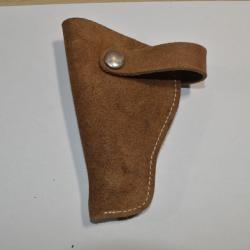 Petit holster / etui pour petit pistolet de poche gaucher cuir colt smith à identifier (19)