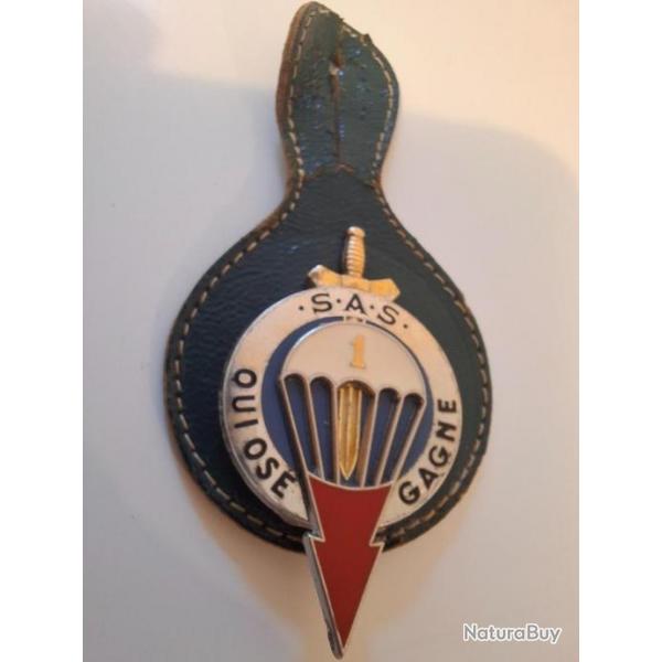 Insigne du 1er Regiment parachutiste d'infanterie de marine. DELSART