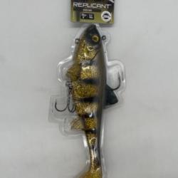 Leurre souple Fox rage replicant wobble golden perch 23cm