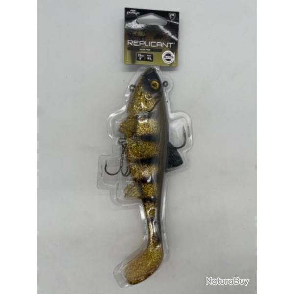 Leurre souple Fox rage replicant wobble golden perch 23cm