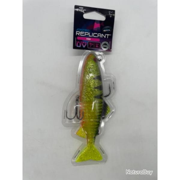 Leurre souple Fox rage replicant jointed UV perch 18cm