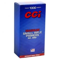 1000 Amorces CCI 450 Small Rifle Magnum