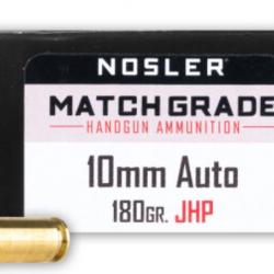 20 Munitions Nosler 10mm AUTO 180gr. JHP