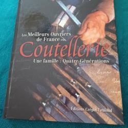 Livre Les meilleurs ouvriers de France en coutellerie de Florence Vidonne