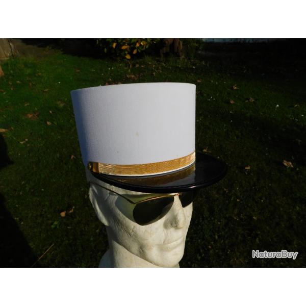 KEPI BLANC OFFICIER LEGION ETRANGERE / NEUF 100% / + PATCHS