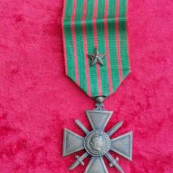 Croix de guerre 14-18 avec étoile 2