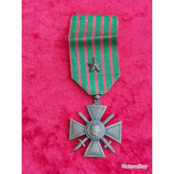 Croix de guerre 14-18 avec toile 2