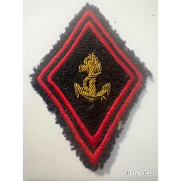 Patch Losange de bras infanterie coloniale - troupe de marine