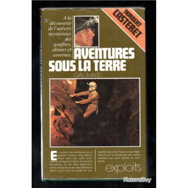 aventures sous la terre par  norbert casteret