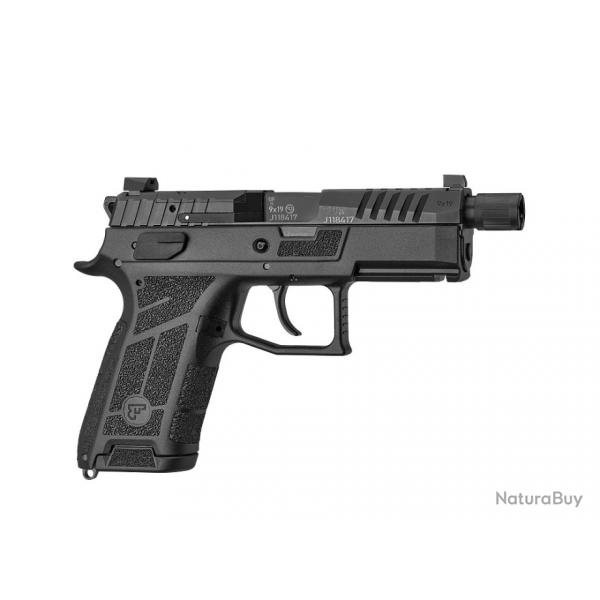 CZ - PISTOLET P-09C NOCTURNE FILETE 15 COUPS CAL.919