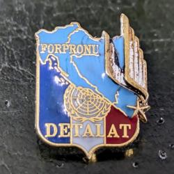 O pins insigne militaire Detalat forpronu bosnie kosovo rhc onu aviation legere Tres bon etat - joli