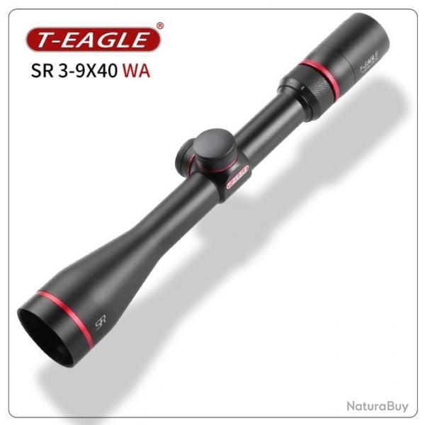 T-Eagle Lunette de Vise Grand Angle pour Fusil  Air Comprim 3-9X40 WA