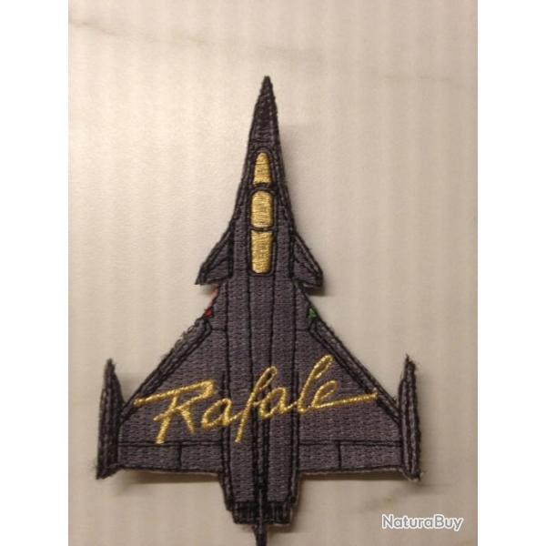 Patch cusson arme de l'air pilote de chasse rafale