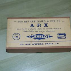 Disperseurs ARX carton Gévelot calibre 12