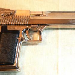 RARE ancienne reproduction DENIX - Pistolet moderne DESERT EAGLE chromé  - EBR24DES001