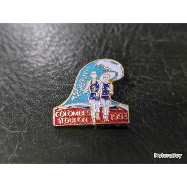 A pins insigne militaire marine nationale Colombes Toulon 1993 ancre armee pin Taille : 20 * 19 mm T