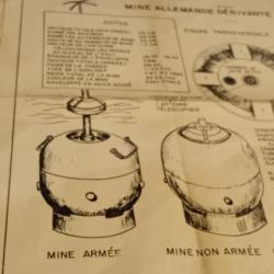 Notice sur les mines dérivantes  allemandes