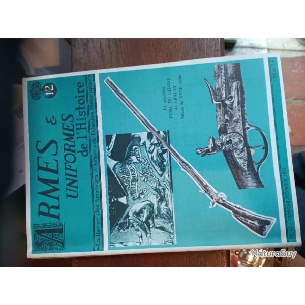Armes et uniformes numro 12 de 1973