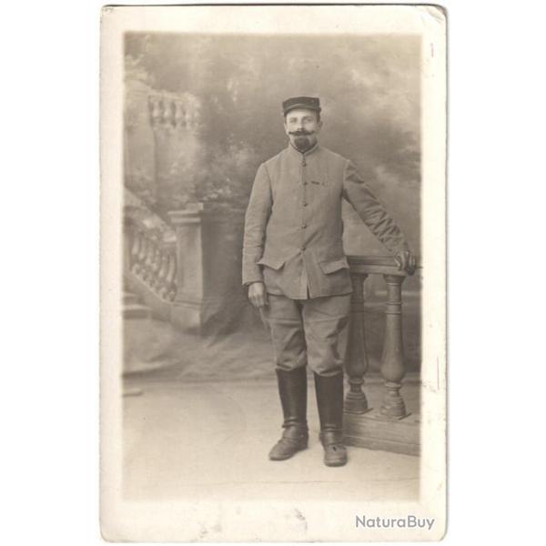 CARTE PHOTO MILITARIA   -  SOLDAT