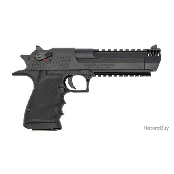 PISTOLET DESERT EAGLE ALU BLACK CARBON CAL.50AE 6"