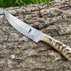 Coutelas VIKING damas forgé LLF corne de bélier 25cm
