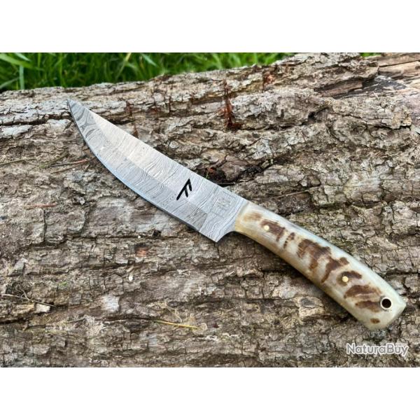 Coutelas VIKING damas forg LLF corne de blier 25cm