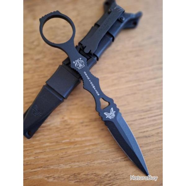 dague Benchmade SOCP avec trainer