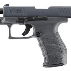 PISTOLET WALTHER PPQ M2 CAL 9 MM PAK - TUNGSTEN GRAY