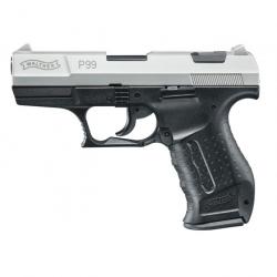 PISTOLET WALTHER P99 CAL 9 MM PAK - BICOLOR