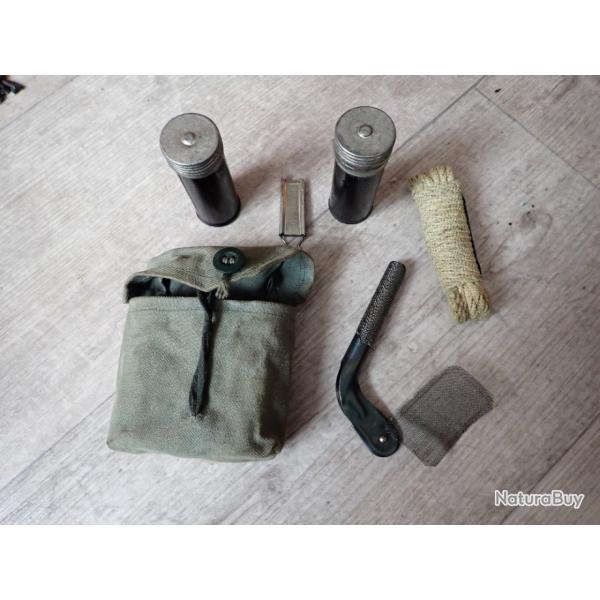 Kit ou trousse de nettoyage pour carabine, fusil K11 ou K31, STG, Fass 57 / Rubin Suisse