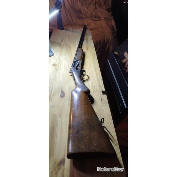 Rare fusil de braconnier NORICA-EIBAR PLIANT CALIBRE 14mm excellent etat