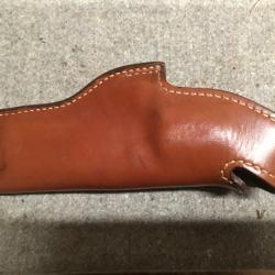 Holster Etui Origine Smith&Wesson Cuir pour Revolver