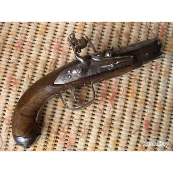 vieux pistolet  silex