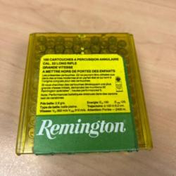 1 boite de 100 22 LR Remington