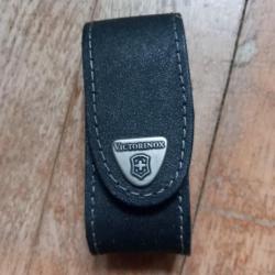 Étui à couteau Suisse en cuir victorinox