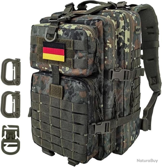 Sacs à dos tactiques militaires : les différents types