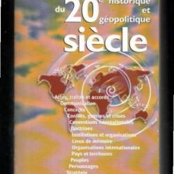 le dictionnaire historique et géopolitique du 20e siècle de serge cordellier direction deuxième édit