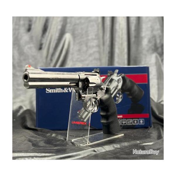 REVOLVER SMITH&WESSON 629 6,5'' CO2 CAL 4.5MM STEEL FINISH