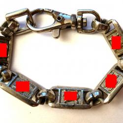 CHAINE/BRACELET ALLEMAND de la SECONDE GUERRE.  /8755