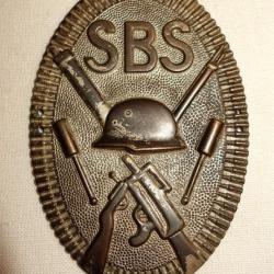 INSIGNE/PLAQUE de MANCHE du FREIKORPS ALLEMAND « STURMBATAILLON SCHMIDT ».  /8653