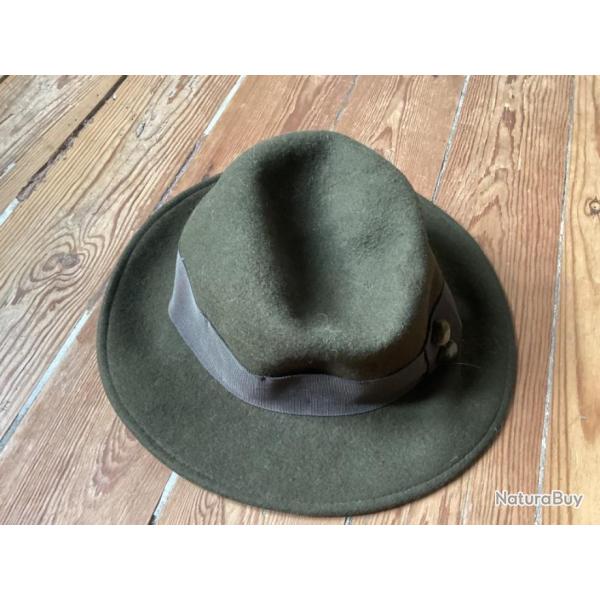 Chapeau  femme mettez  occasion feutre vert