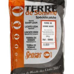 SENSAS LEEM TERRE DE SOMME ZWART 2KG SENSAS