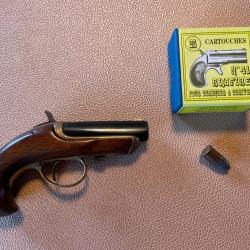 Pistolet Williamson Derringer 1 coup complet et état neuf