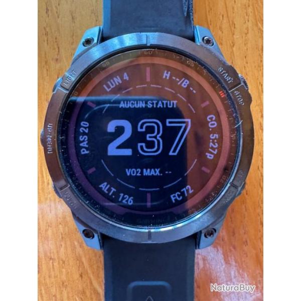 MONTRE GARMIN FENIX 7 SAPPHIRE SOLAR